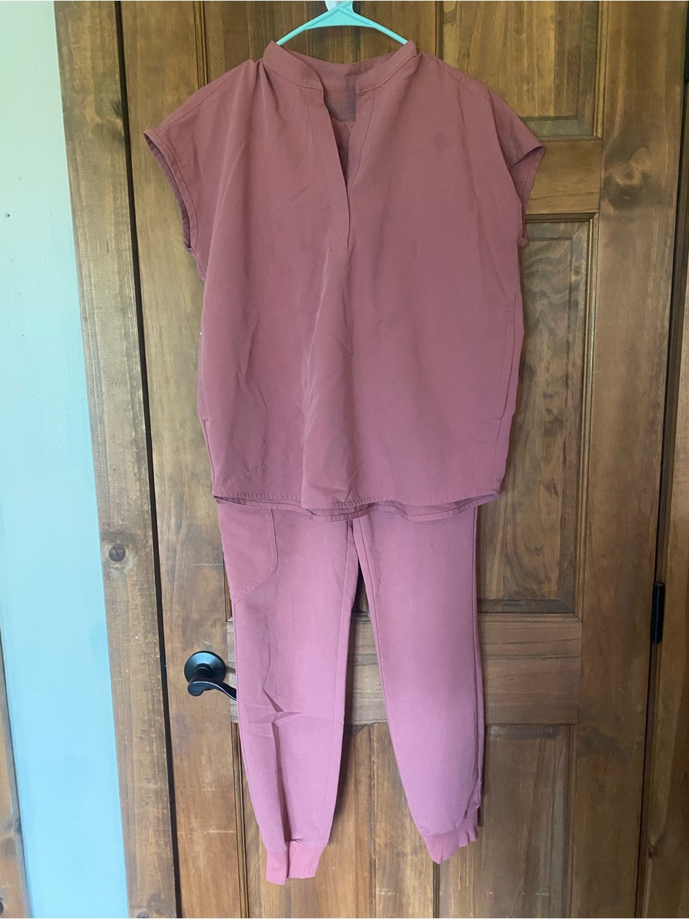 Figs Scrub Set - Dusty Rose